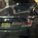 Car rams Chabad headquarters door, driver arrested, no injuries