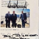 Trump sends signed thank you note to Netanyahu for Bat Yam promenade named for him