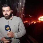 Hezbollah reporter goes live as Israeli airstrikes erupt behind him in southern Lebanon | Watch