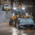 Jerusalem woman dies as winter storm lashes Israel with wind and rain