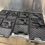 ‘Gift’ from abroad: eight handguns seized in suitcase at Ben Gurion Airport