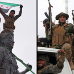 Syrian regime forces push toward Raqqa; Kurdish fighters fall back