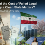 Abdiaziz Sudi | Somaliland and the Cost of a Failed Legal Identity: Why a Clean Slate Matters?