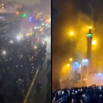 Iran protesters torch courthouse as regime claims ‘calm in the streets’