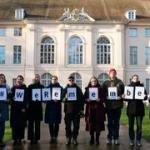 World landmarks glow yellow as global Holocaust campaign marks nearly a decade