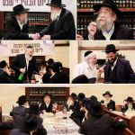 Chassidim Join Farbrengen Ahead of 75th Yud Shevat in Jerusalem