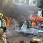 Report: several buildings struck in Tel Aviv area after Iranian missile attack