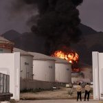 Iranian debris damages UAE petrol facility, drones damage Bahraini residences, injure civilians
