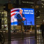 Friends of Zion launches billboard campaign across Israel thanking God, Donald Trump, for Iran ops.