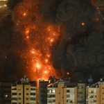 Iran fires overnight missile salvo at Israel; IDF hits Hezbollah’s Beirut stronghold