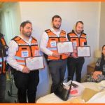 Emergency responders reunite with woman critically injured in Beit Shemesh missile strike