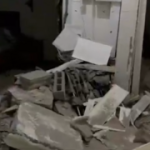 ‘We had a miracle’: Family escapes seconds before Iranian cluster missile hits their home