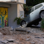 Five injured in central Israel after cluster missile fragments hit Tel Aviv area