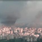 Hezbollah fires rockets, drones at northern Israel; IDF strikes Beirut’s Dahieh