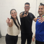 ‘They sit side by side’: Ex-husband, ex-wife and new partner share one safe room