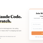 ☕🤖 Last chance to join today’s free Claude Code Masterclass for Beginners