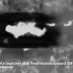 IDF destroys launcher minutes after launching missiles at troops