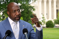 Reverend Warnock Smears Speaker Johnson, As Republicans 'Crush People'