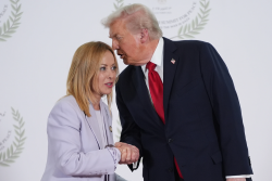 Thrilla by the Villa: Trump vs. Meloni