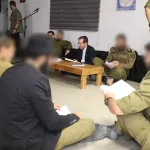 Herzog reads Book of Lamentations with soldiers of haredi brigade