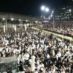 Watch: Tens of thousands at Western Wall Plaza for year’s first Selichot service