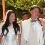 Watch: Muay Thai and kickboxing fighter Ahavat Hashem Gordon gets married