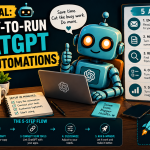 ☕🤖Tutorial: 5 Ready-to-Run ChatGPT Work Automations (Dashboards, Excel, Expenses + More)