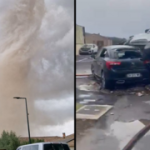 Powerful tornado tears through southern France, injuring dozens | Watch