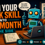 ☕🤖Tutorial: Turn the Skill You Already Use at Work Into $1K/month on the Side