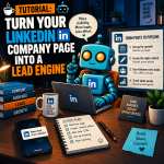 ☕🤖 Tutorial: Turn Your LinkedIn Company Page Into a Lead Engine