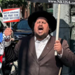 Anti-Zionist Hasidic Jew faces deportation from US after protesting Israeli flag at New York town hall