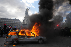 Leftist Media Spin Furiously on French Leftist Rioting