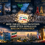 Nassir Hussein Kahin | How Israel’s Recognition Disrupted Somalia’s Rollout Plan Against Somaliland