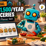 ☕🤖Tutorial: Save $1,500/year on Groceries With a Meal Planner Skill